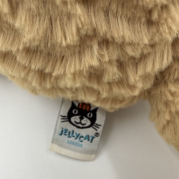 Jellycat Fuddlewuddle Puppy Soft Sitting Puppy W Floppy Ears Retired - Picture 5 of 7